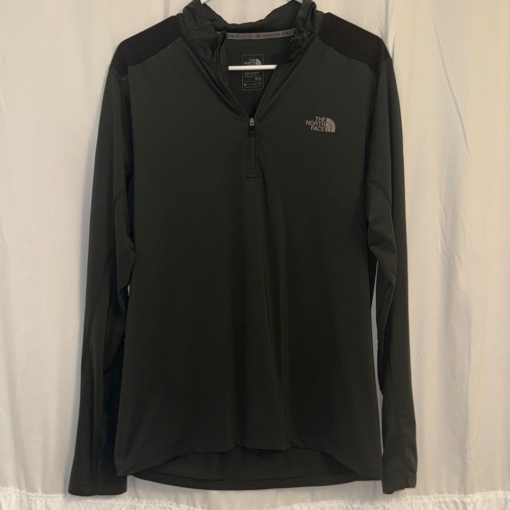 The North Face Dark Gray Quarter Zip Pullover